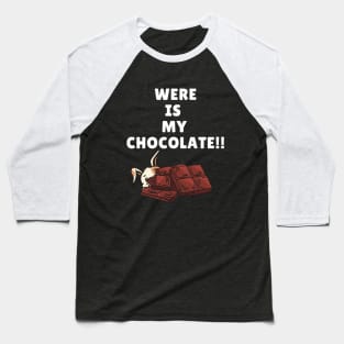 chocolate bunny Baseball T-Shirt